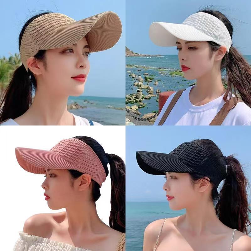 Visor Sun Hat - 1pcs Women Anti-UV Sun Hats Breathable