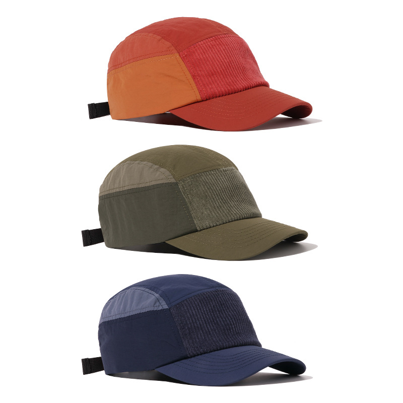 Unisex Lightweight 5 Panel Bas - Corduroy Cap 5 Panel ulasan dan harga