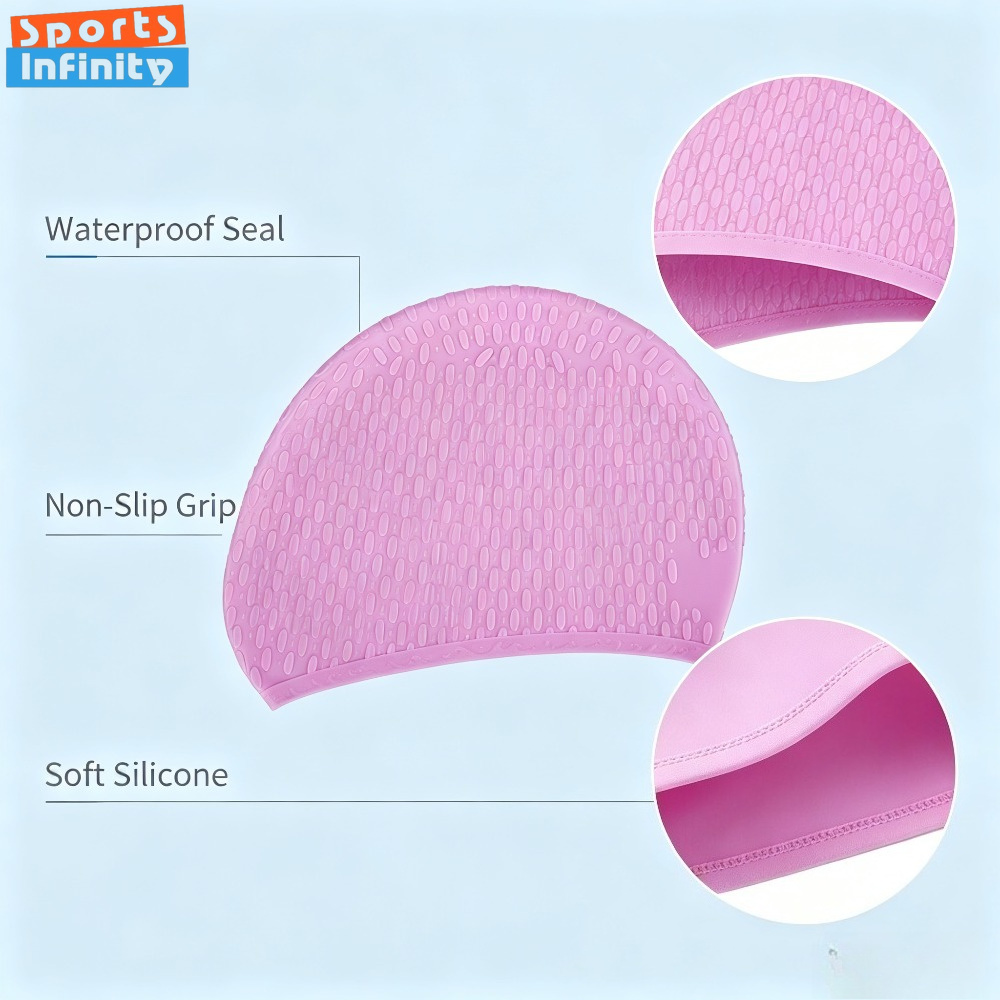 Adult Silicone Swim Cap for Wo - Swim Hat Silicone ulasan dan harga