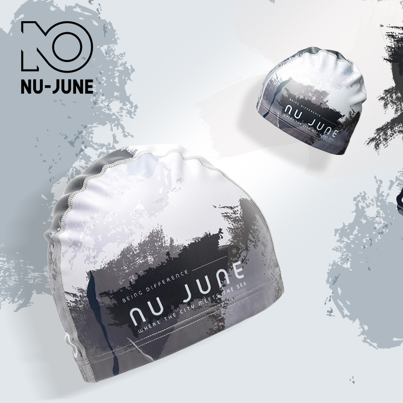 Nujune High Elastic Swimming C - Swim Hat Silicone ulasan dan harga