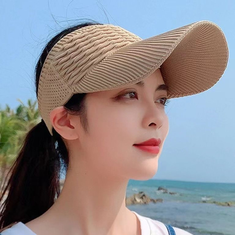1pcs Women Anti-UV Sun Hats Br - Visor Sun Hat ulasan dan harga