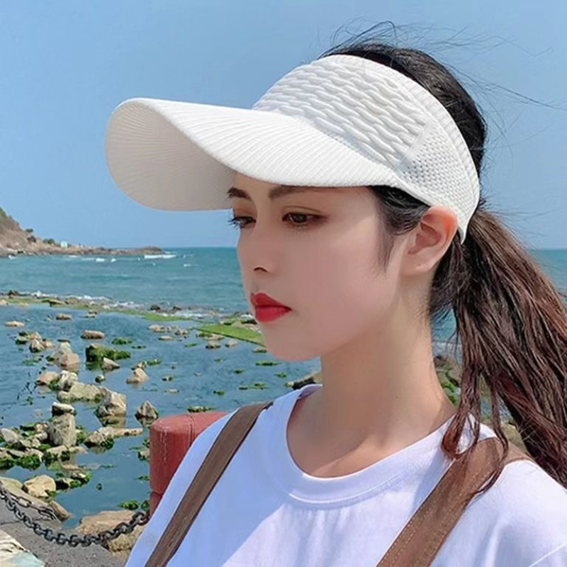 1pcs Women Anti-UV Sun Hats Br - Visor Sun Hat ulasan dan harga
