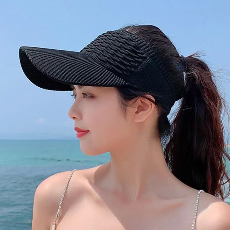1pcs Women Anti-UV Sun Hats Br - Visor Sun Hat ulasan dan harga