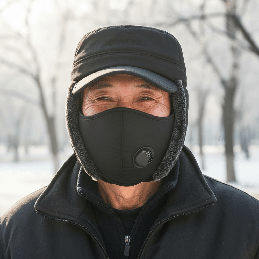 Thickened Winter Trapper Hat D - Trapper Hat Ear Flap ulasan dan harga